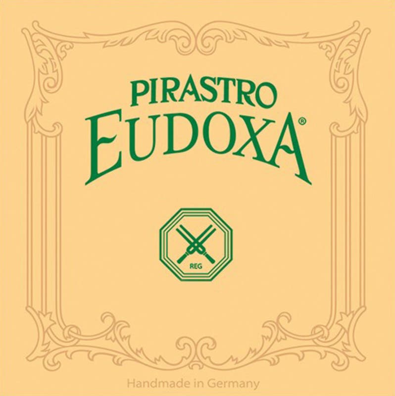 2ND D DOUBLE BASS STRING SILVER/ GUT 3/4 SIZE / EUDOXA (PIRASTRO)