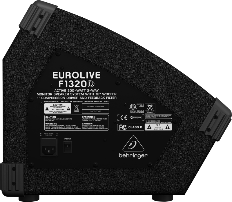 Behringer Eurolive F1320D 12" Powered Monitor Speaker