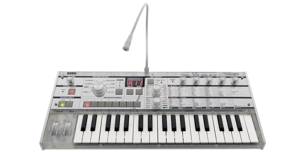 Korg microKORG Portable Synthesizer - Crystal Edition (Limited)