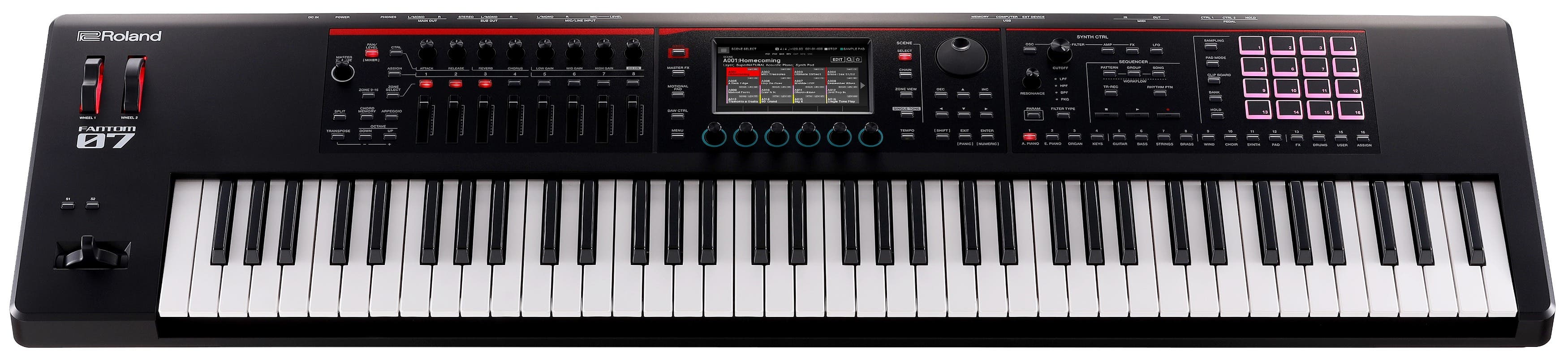 Roland FANTOM-07 Synthesizer Workstation Keyboard