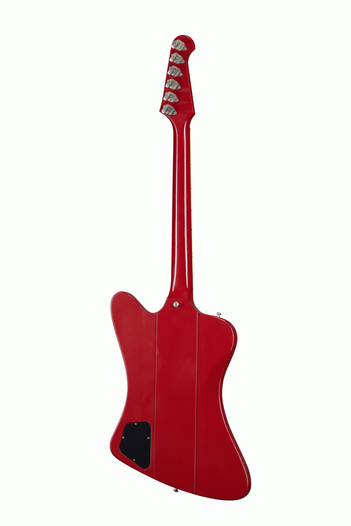 Gibson Murphy Lab 1963 Firebird V w/Maestro Vibrola w/Case - Light Aged Cardinal Red