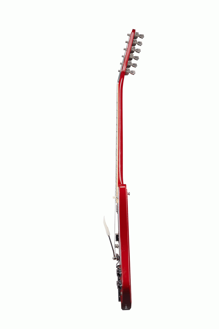 Gibson Murphy Lab 1963 Firebird V w/Maestro Vibrola w/Case - Light Aged Cardinal Red