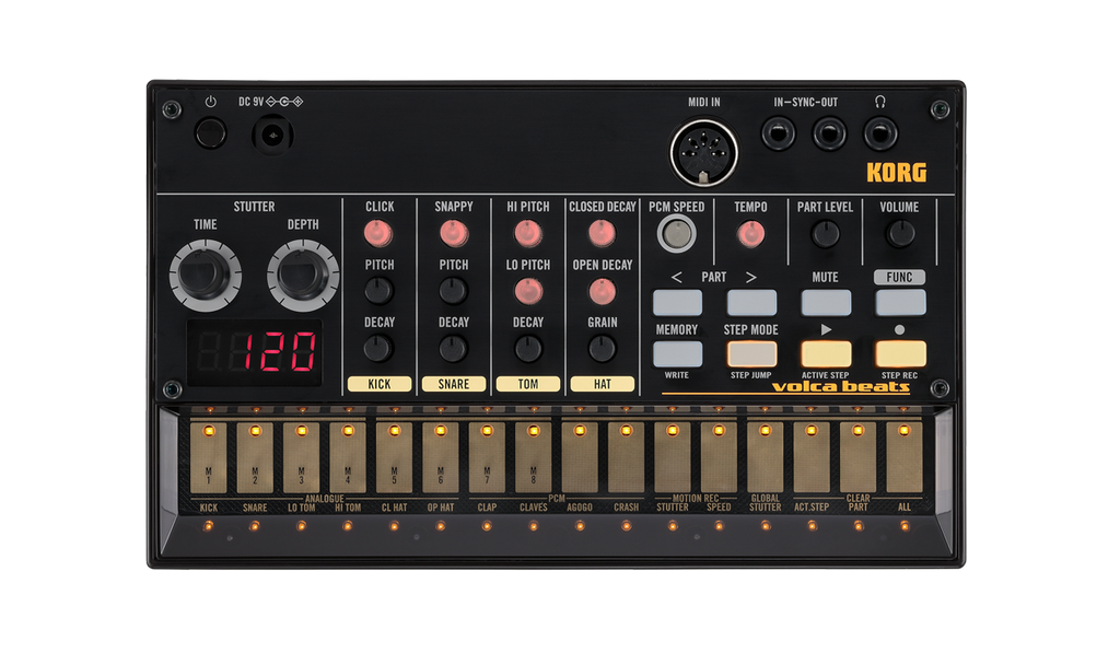 KORG Volca Beats Analogue Drum Machine / Sequencer