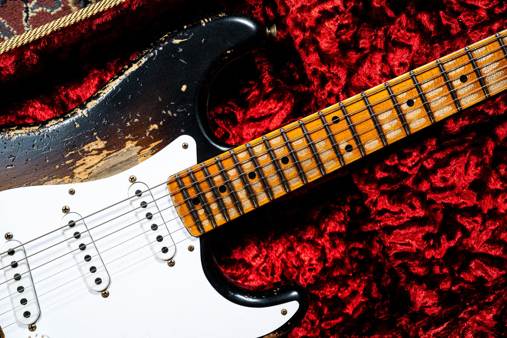 Fender Limited Edition 70th Anniversary 1954 Stratocaster  - Super Heavy Relic - Wide-Fade 2-Color Sunburst