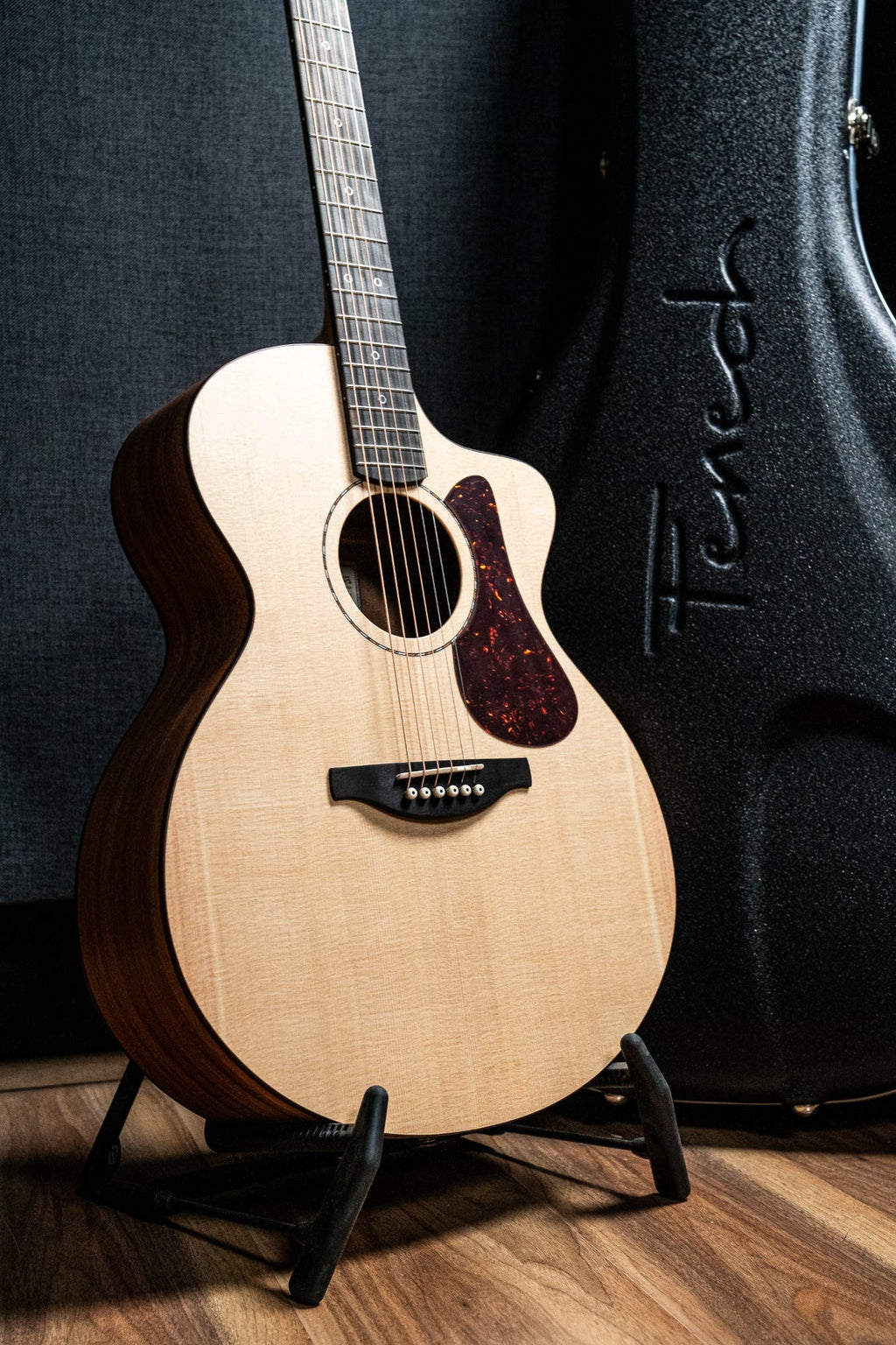 Fenech Guitars VT GAc Acoustic Electric Guitar w/Case - Blackwood