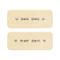Fishman Fluence Greg Koch P90 Pickup Set - Cream