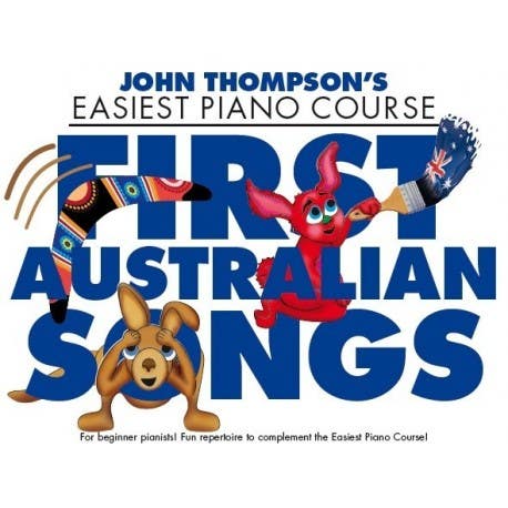 Easiest Piano Course First Australian Songs