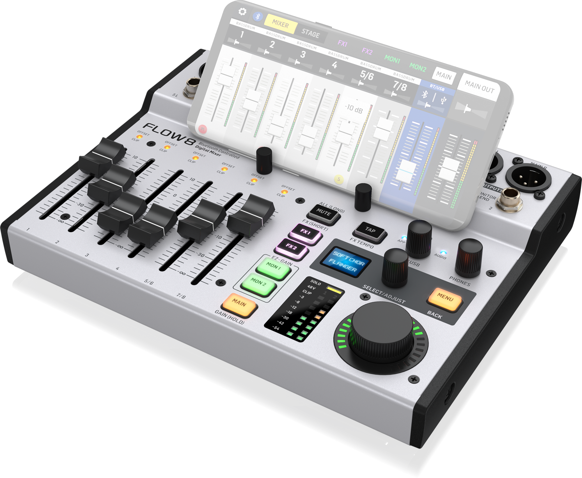 Behringer FLOW-8 Digital Mixer w/Bluetooth