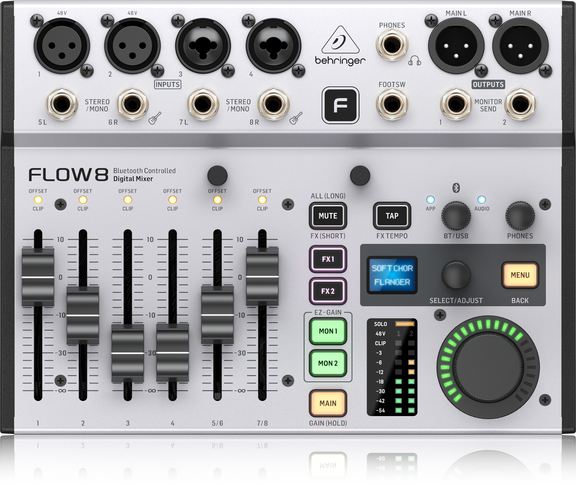 Behringer FLOW-8 Digital Mixer w/Bluetooth