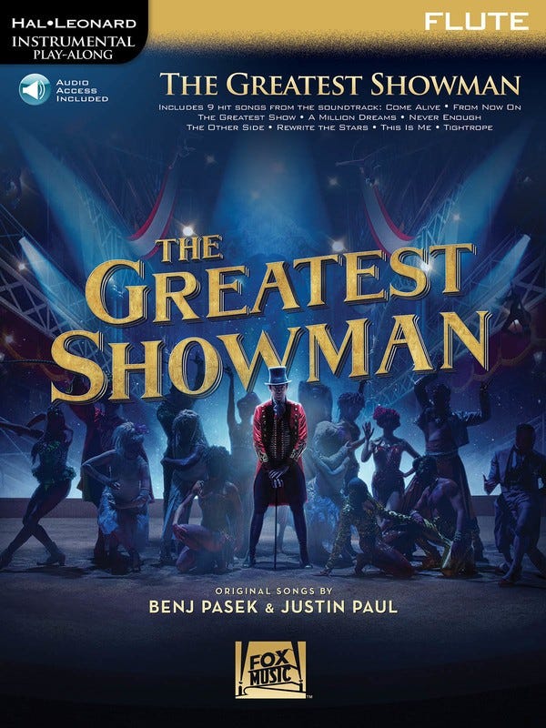 The Greatest Showman Flute Bk/Ola