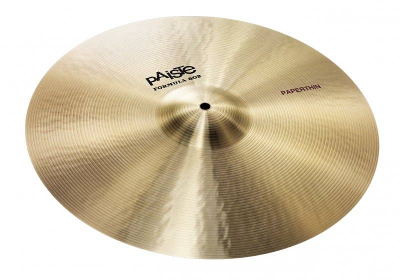 Paiste 18" Formula 602 Classic Paperthin Crash