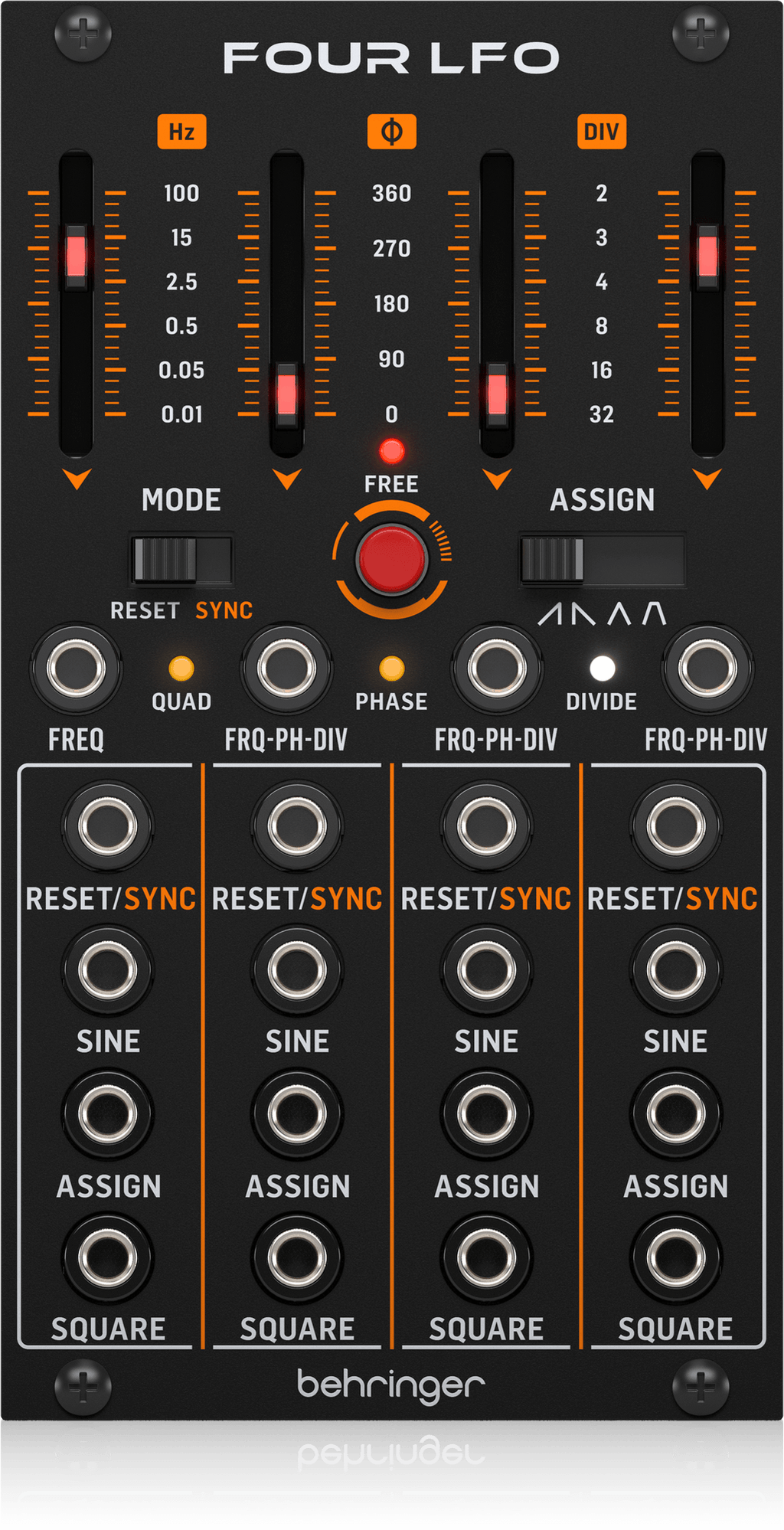 Behringer FOUR LFO Eurorack Module