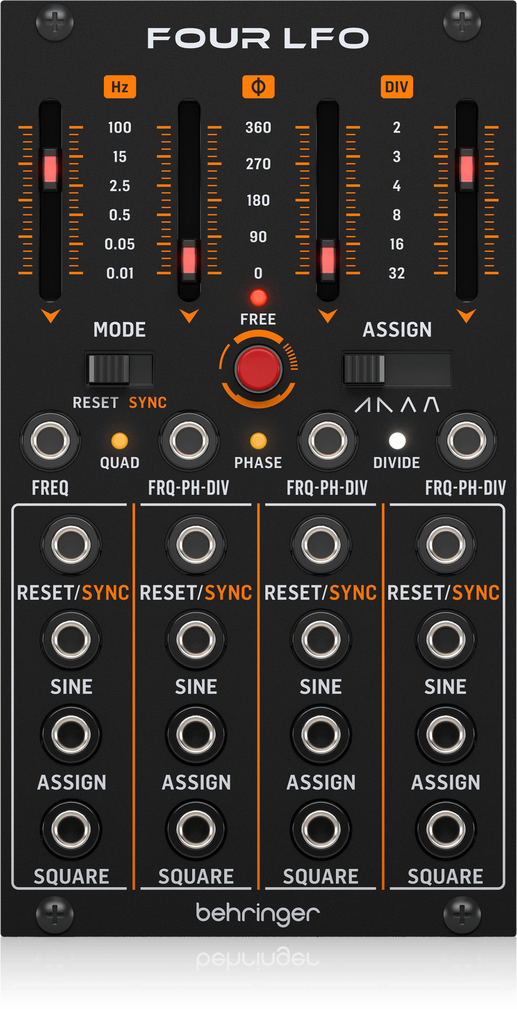Behringer FOUR LFO Eurorack Module