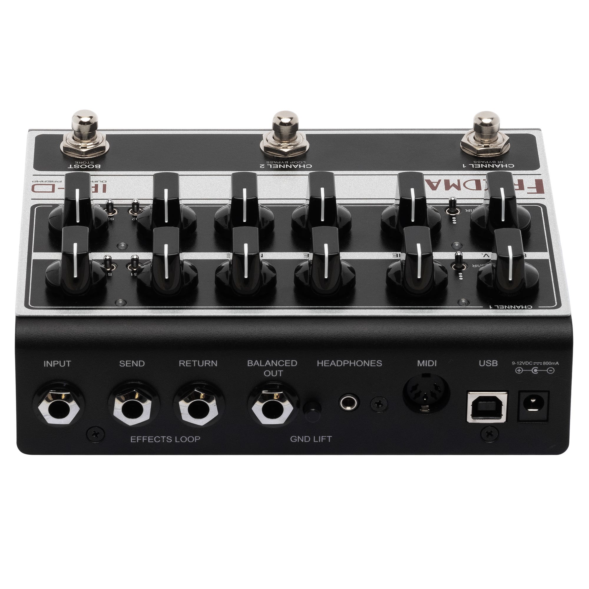 Friedman IR-D Dual-channel Tube Preamp / Pedal