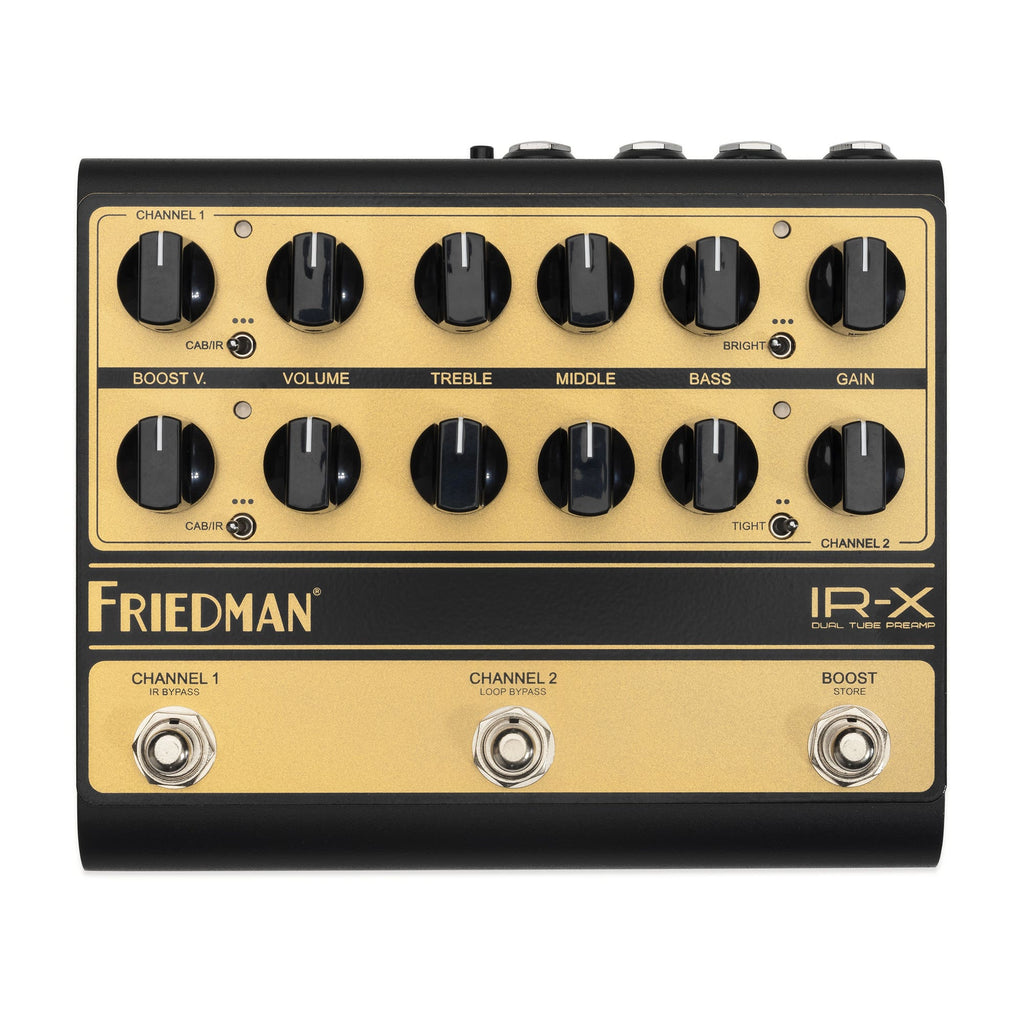 Friedman IR-X Dual Tube High Voltage Preamp Pedal