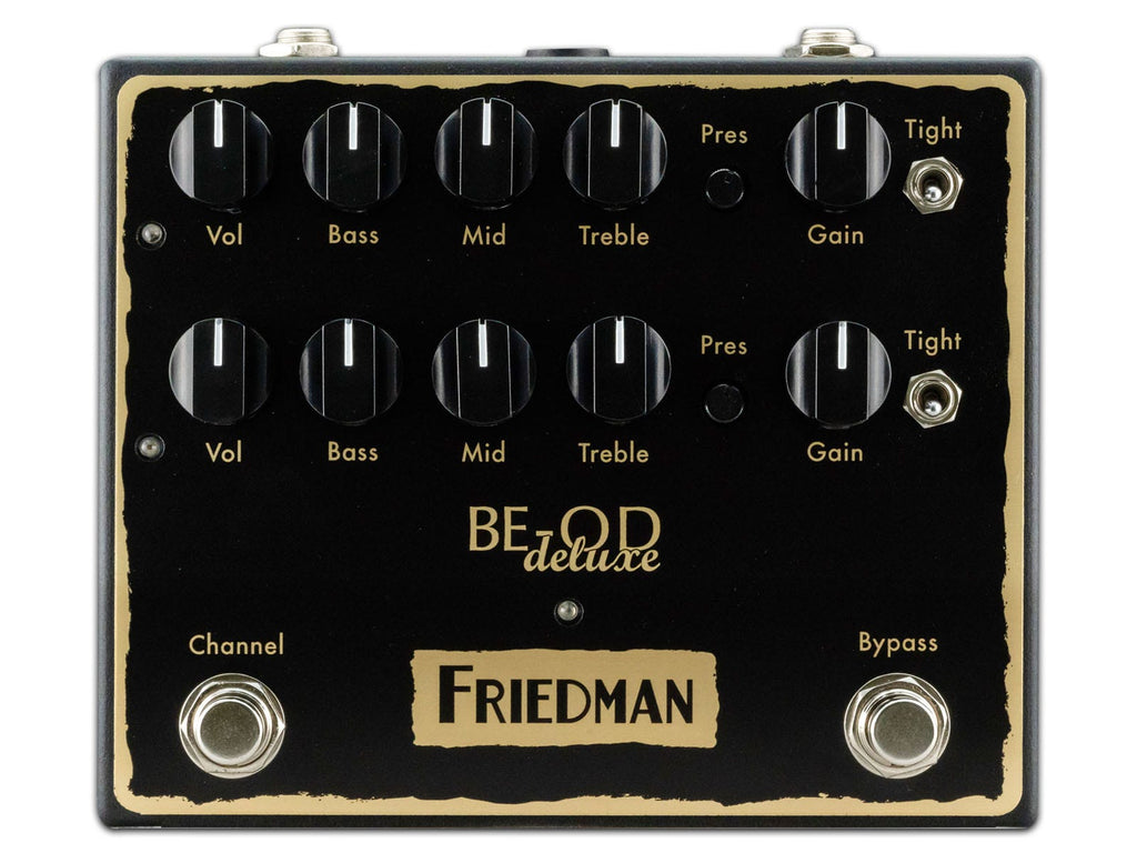 Friedman BE-OD DELUXE Dual Overdrive Pedal