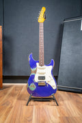 Friedman Vintage S HSS - Rosewood FB - Nitro Heavy Aged Purple Metallic Over Sage Green