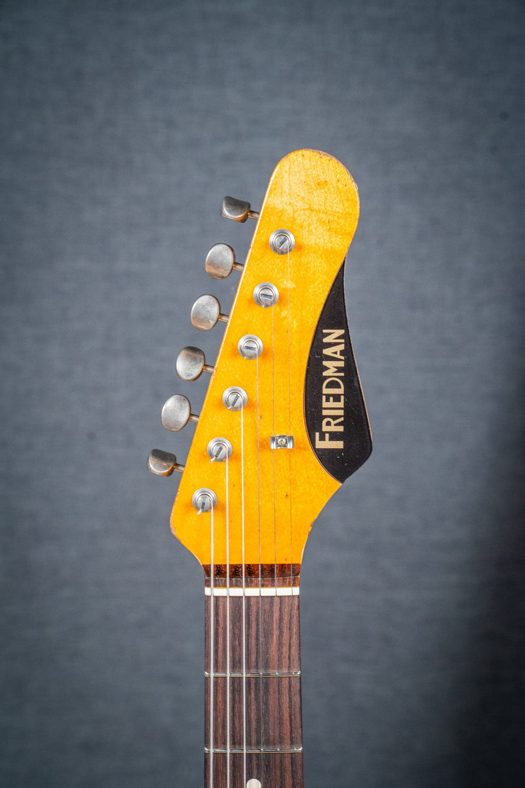 Friedman Vintage S HSS - Rosewood FB - Nitro Heavy Aged Purple Metallic Over Sage Green