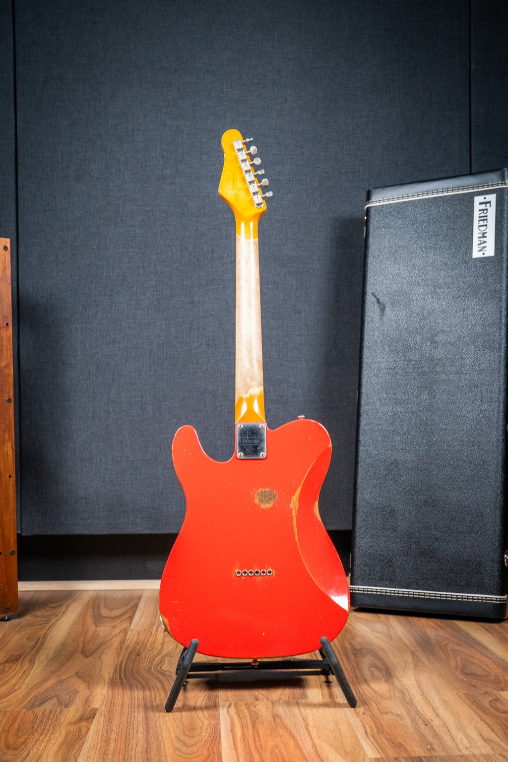 Friedman Vintage T - Rosewood FB - Nitro Fiesta Red Medium Aged (Classic 90 / HB Pickups)