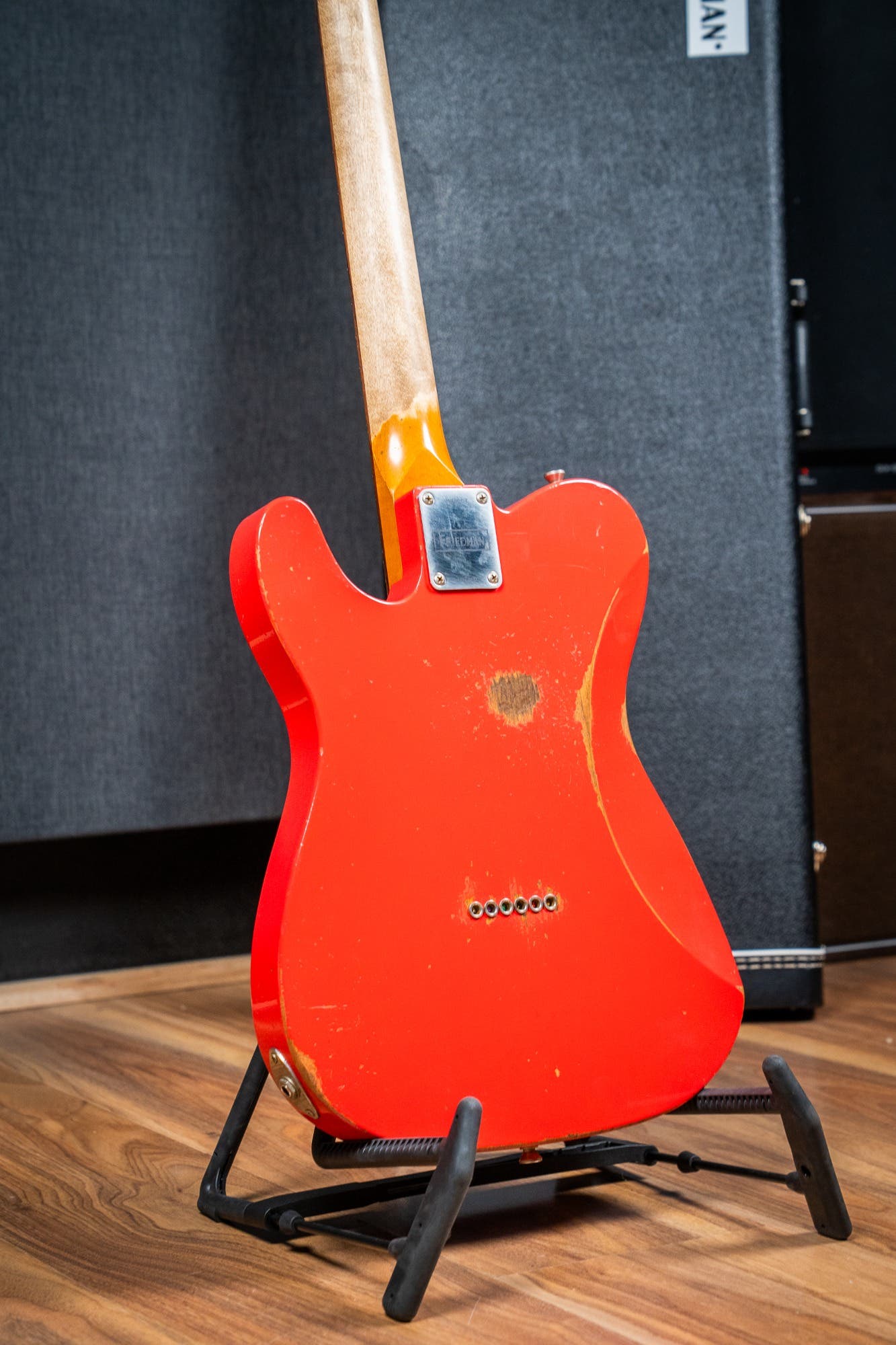 Friedman Vintage T - Rosewood FB - Nitro Fiesta Red Medium Aged (Classic 90 / HB Pickups)