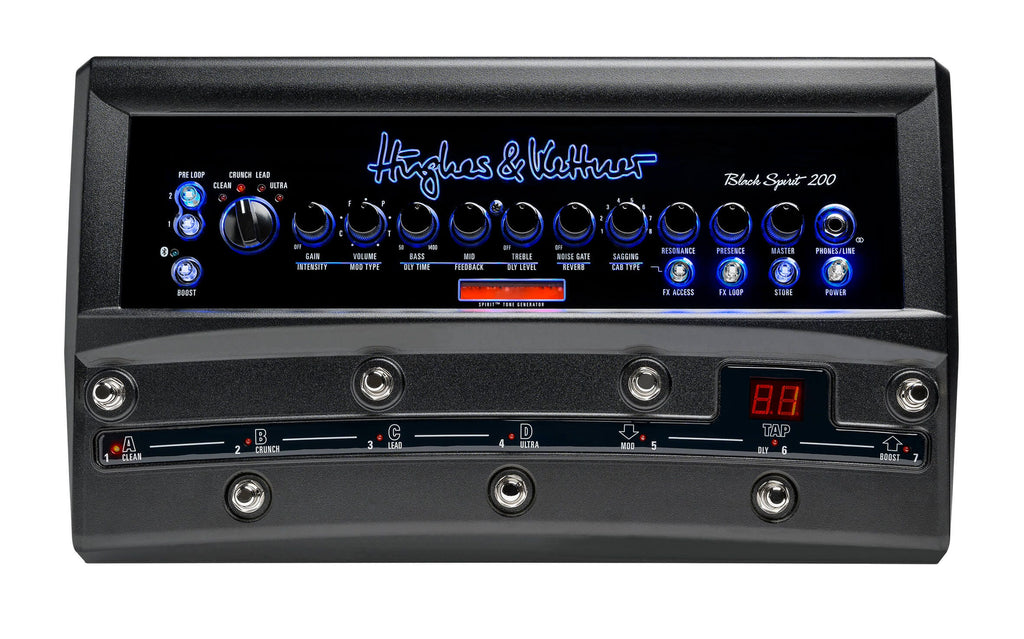 Hughes & Kettner Black Spirit 200 Floor Effects/Amplifier Unit