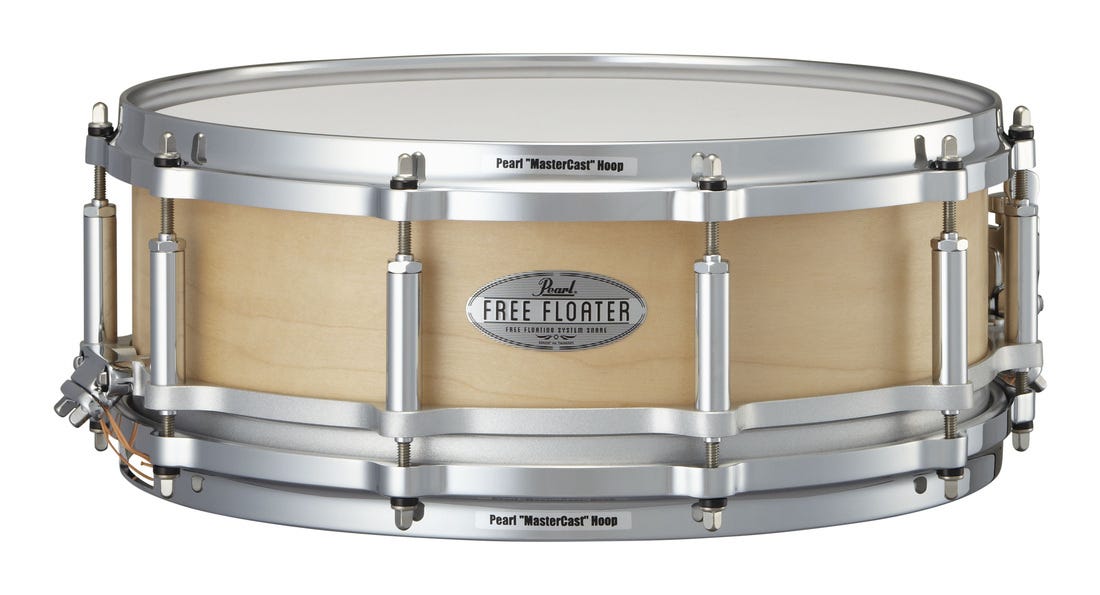 Pearl Free Floater 14x6.5" Snare Drum - Maple