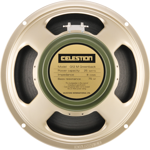 Celestion Classic Greenback 12" 25W Speaker 16OHM