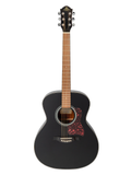 Gilman GA12BK GA Acoustic Guitar - Black