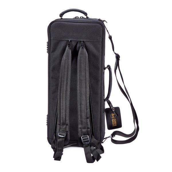 Gard Compact Double Trumpet Gig Bag - Synthetic Black (GATR4MCSK)
