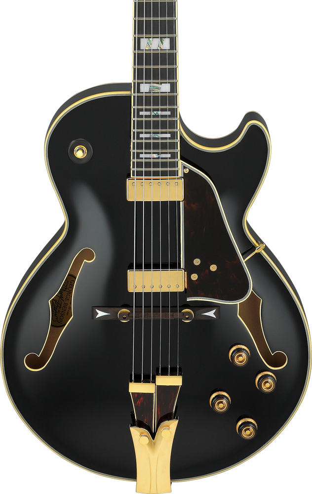 Ibanez GB10  George Benson Signature Electric Guitar w/Case - Black