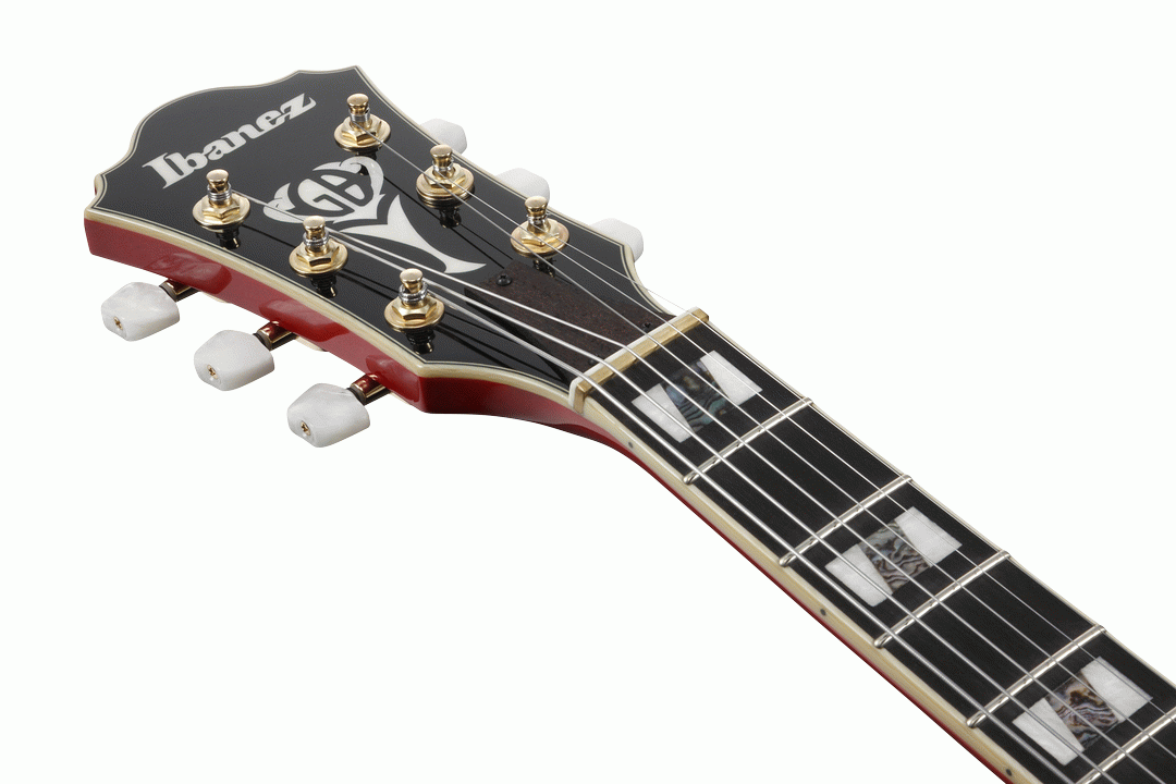 Ibanez GB10SEFM SRR George Benson Electric Guitar W/Case - Sapphire Red