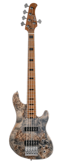 Cort GB-Modern 5-String Bass w/Gigbag - Open Pore Charcoal Grey