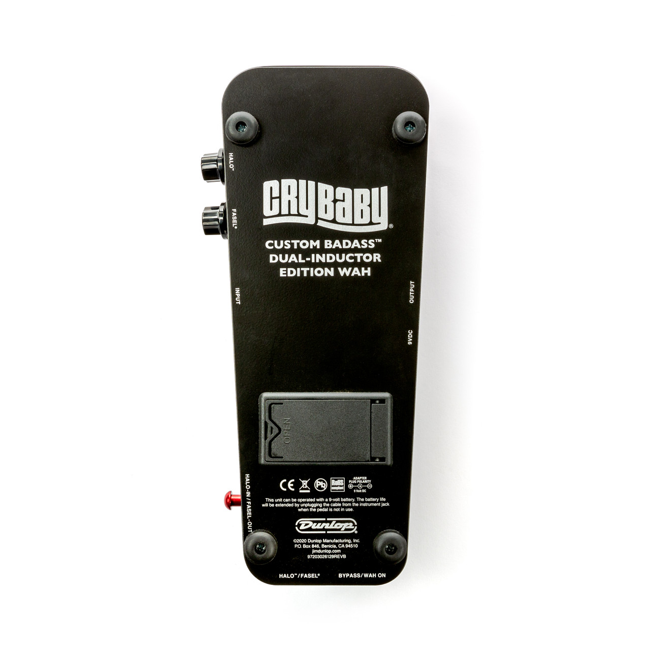 Jim Dunlop Crybaby GCB65 Custom Badass Dual-Inductor Edition Wah