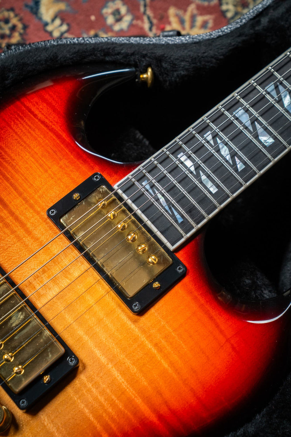 Gibson SG Supreme w/Case - Fireburst - Pre-Owned