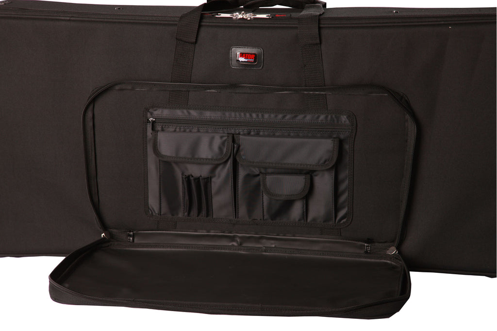 Gator GK-76-SLIM Lightweight 76-Note Slim Keyboard Case w/ Wheels