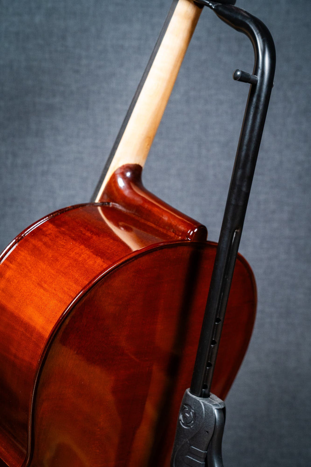 GLIGA ST. ROMANI II 4/4 CELLO OUTFIT - ANTIQUE OIL FULLY SETUP W/CLARENDON GOLD STRINGS