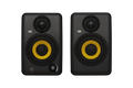 KRK GoAux3 Portable Studio Monitors w/Stands + Transport Bag