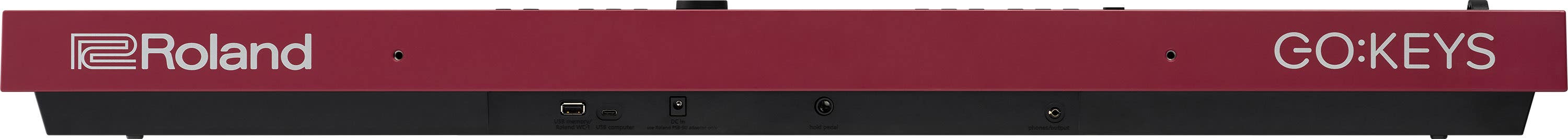 Roland GO:KEYS 3 61-Note Keyboard / Synth -  Red