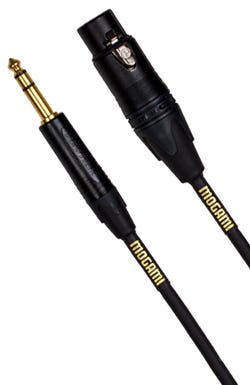 Mogami Gold Studio Speaker Cable Female XLR to TRS - 10ft