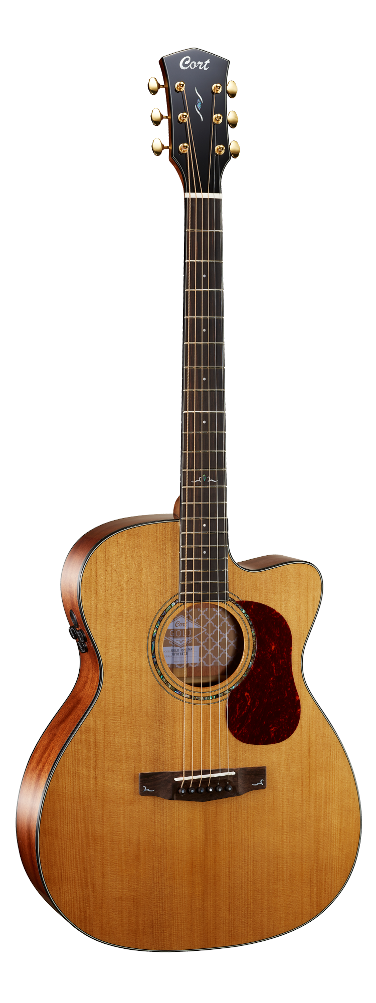 Cort Gold OC6 Acoustic Electric Guitar - Natural