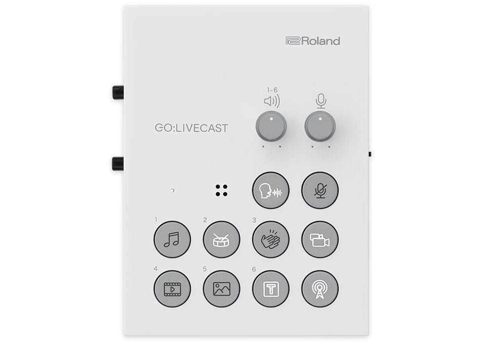 Roland GO:LIVECAST Live Streaming Studio for Smartphones
