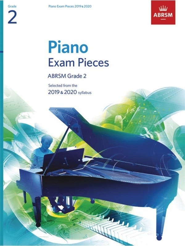 Abrsm Piano Exam Pieces Gr 2 2019-2020 Book