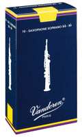 Vandoren Traditional Soprano Sax reeds - 2.0 box of 10