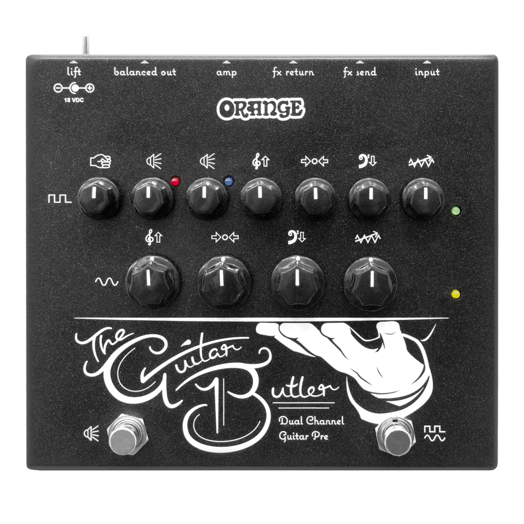 Orange Guitar Butler Dual Channel Pre-amp Pedal