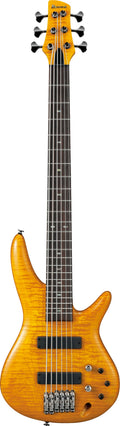 Ibanez GVB1006 AM Gerald Veasley Signature Bass w/Case - Amber