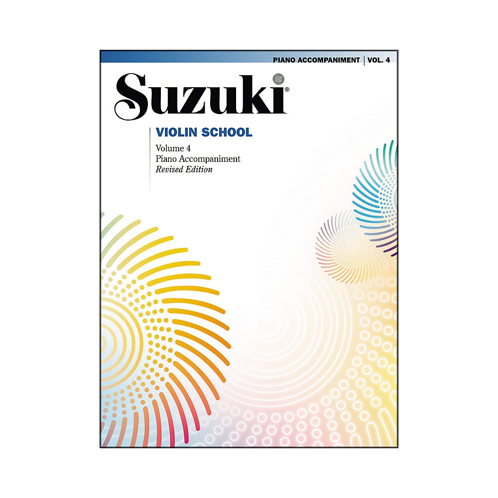 Suzuki Violin School Volume 4 Piano Accomp
