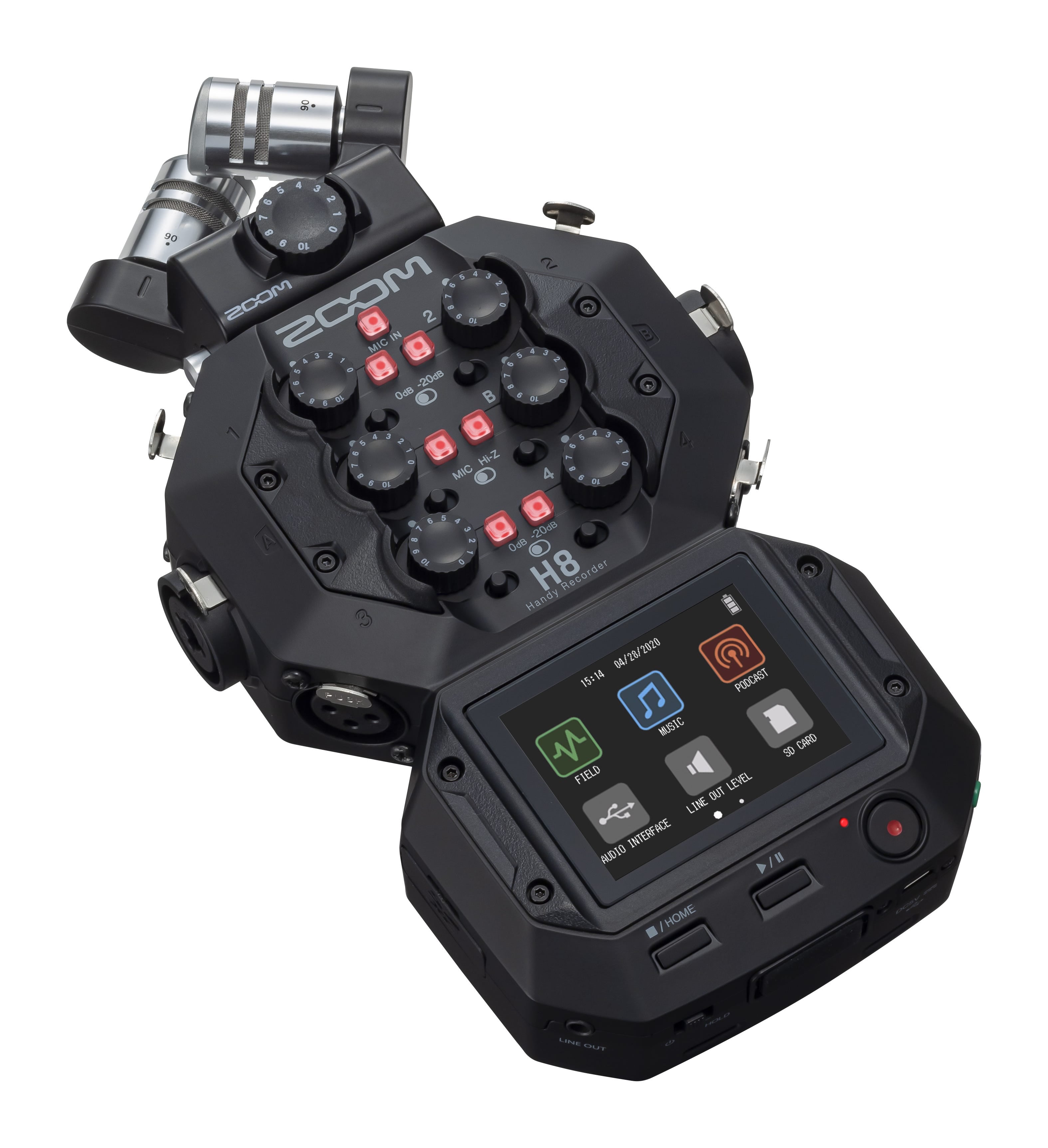 Zoom H8 Handy Recorder / Audio Interface