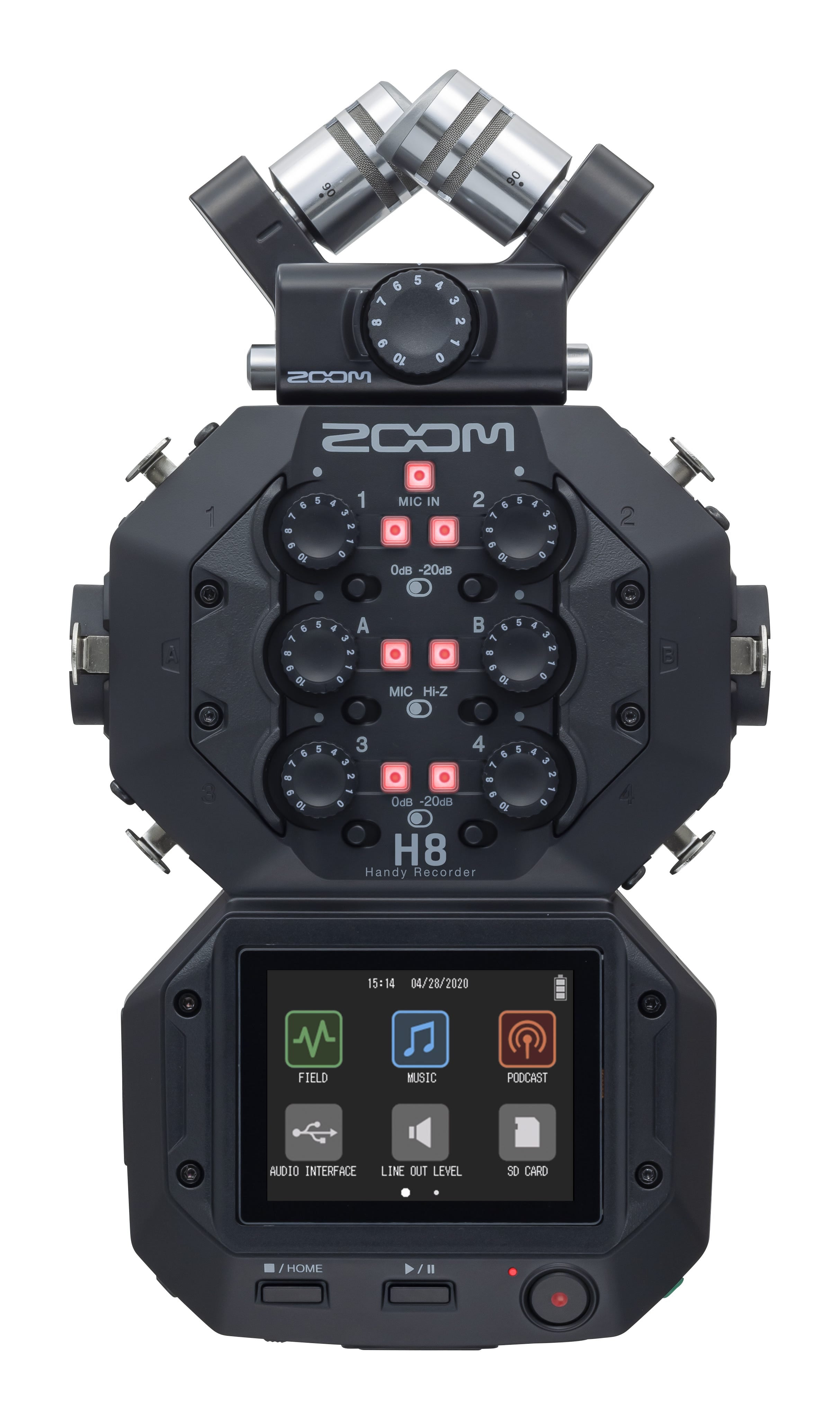 Zoom H8 Handy Recorder / Audio Interface