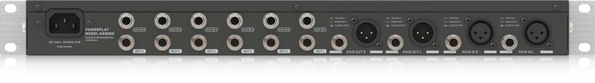 Behringer Powerplay HA6000 Headphone Distribution Amp
