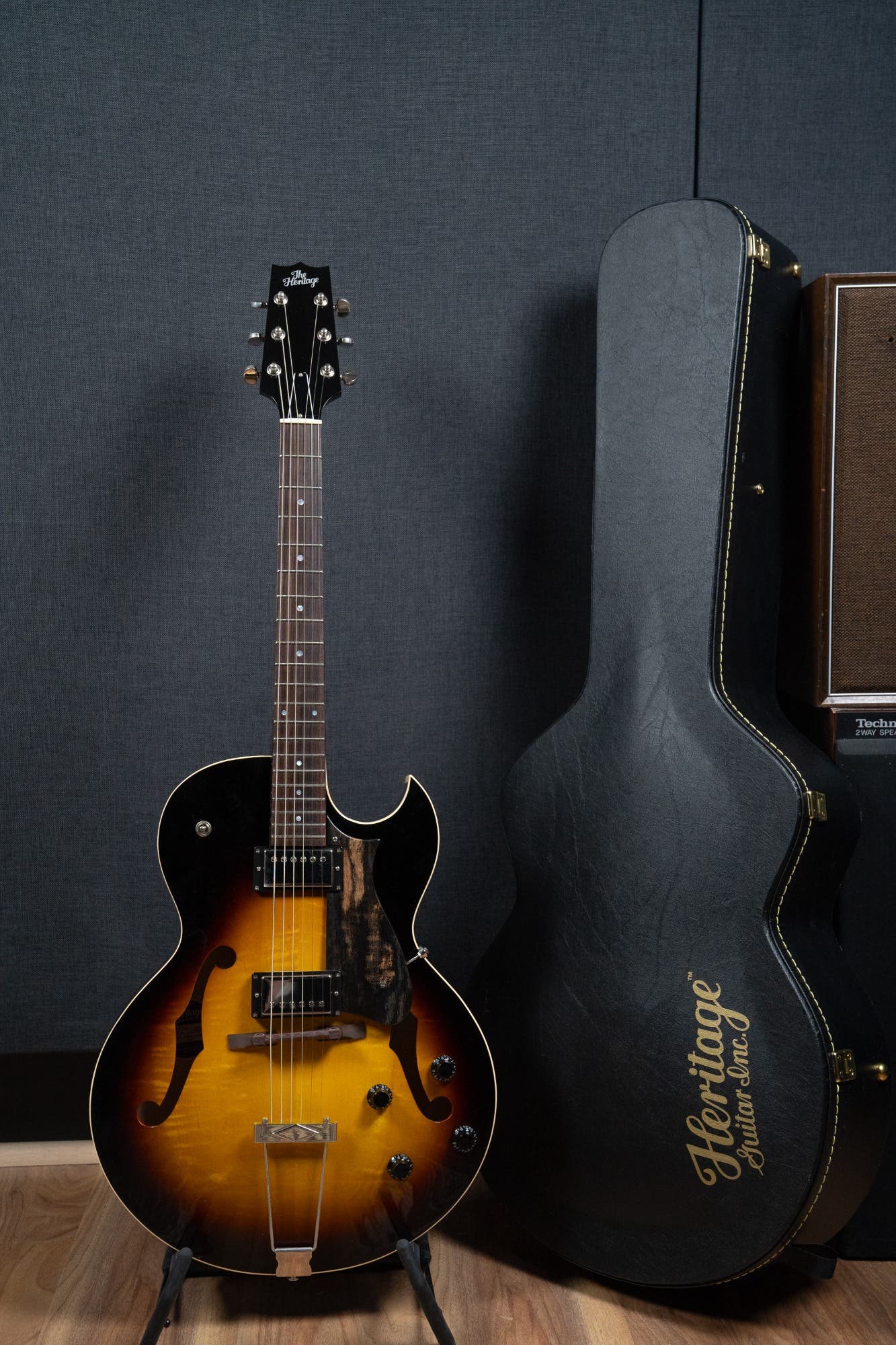 Heritage Guitars H-575 Hollow-body Electric Guitar w/Case - Original Sunburst - One Only